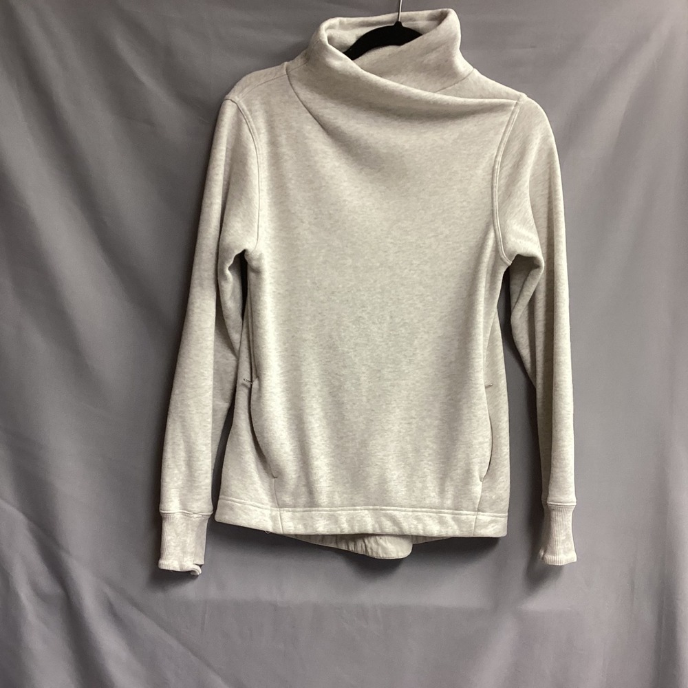 Athleta Cozy Karma Asymmetrical Twist Neck Pullover Top XXS - Picture 16 of 16